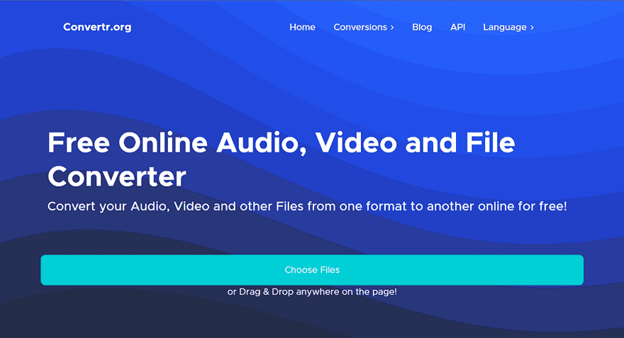 Convertr.org 線上轉換檔案格式