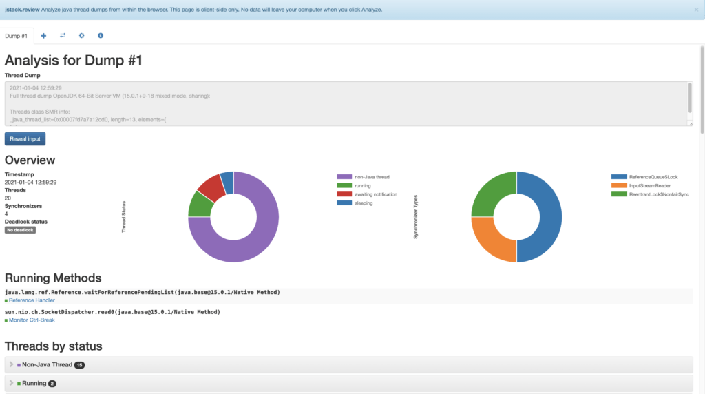 如何分析Java线程转储