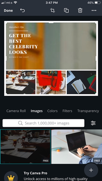 Canva 如何制作照片拼贴