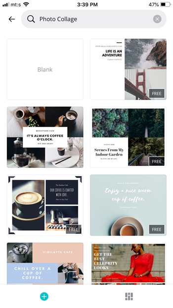Canva 如何制作照片拼贴画