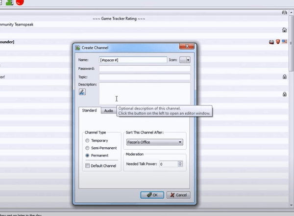 TeamSpeak 如何制作垫片