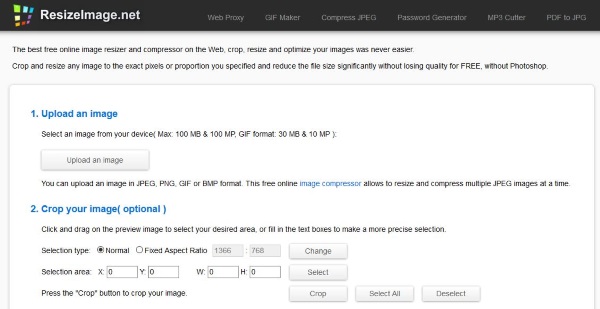 调整图像大小的最佳在线工具3