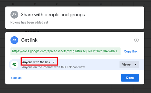任何有链接的人