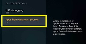 来自未知来源的应用程序