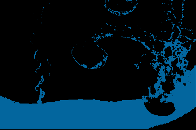 k表示影像分割后,有什么功能或方法可以显示影像簇吗?