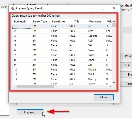 当数据库兼容级别设定为 SQL Server 2008 时,如何在 SSIS OLE DB 源 SQL 命令中使用 STRING_SPLIT?