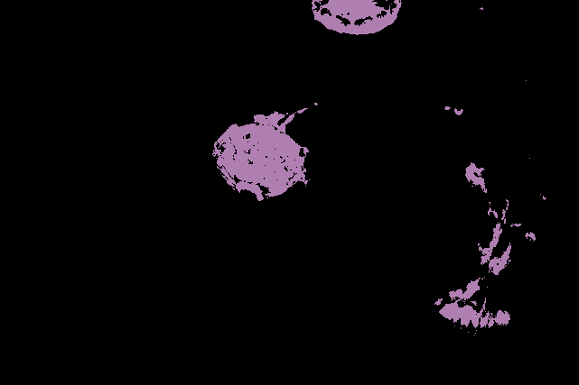 k表示影像分割后,有什么功能或方法可以显示影像簇吗?