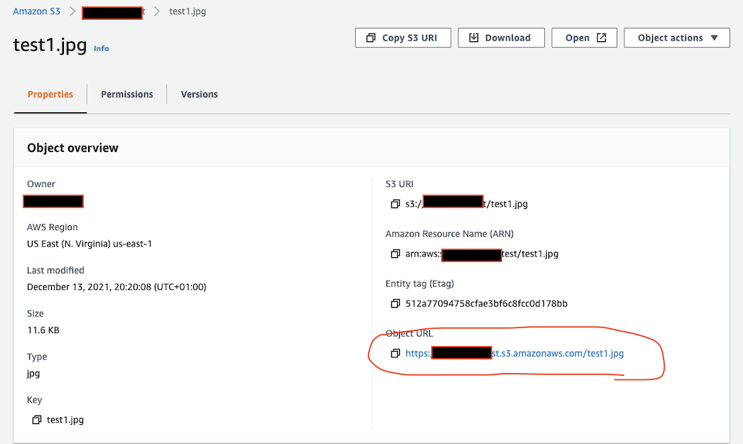 显示来自 S3 的影像
